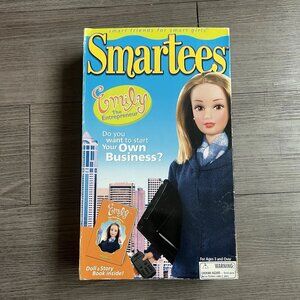 Vintage 1999 Smartees Doll Emily The Entrepreneur New In Box
